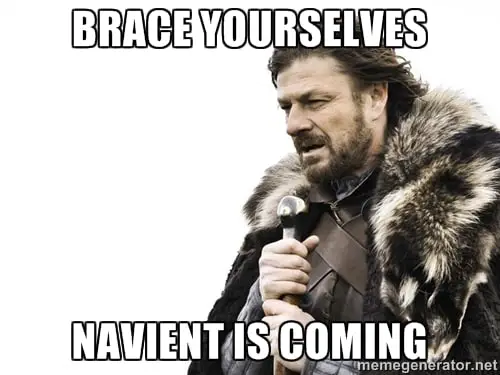 Student loan meme Navient